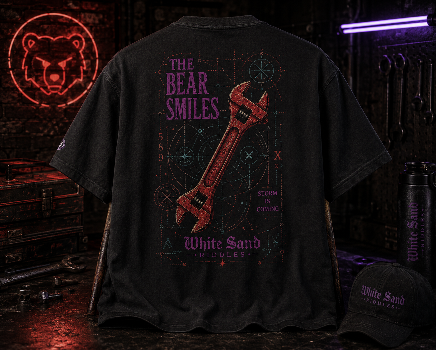 Camiseta "The Bear Smiles"