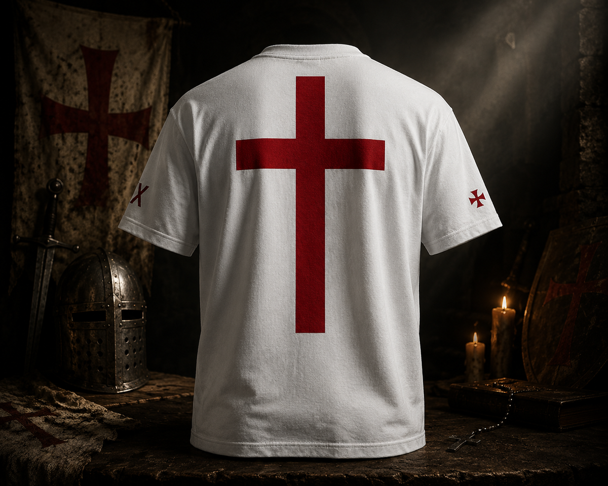 Camiseta oversize "Templario Moderno"