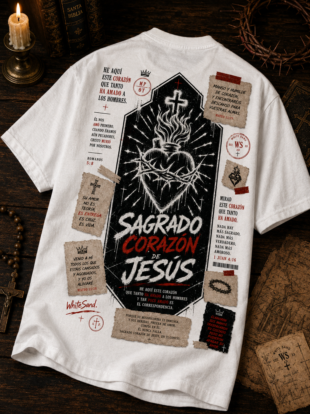 Camiseta "Sagrado Corazon"