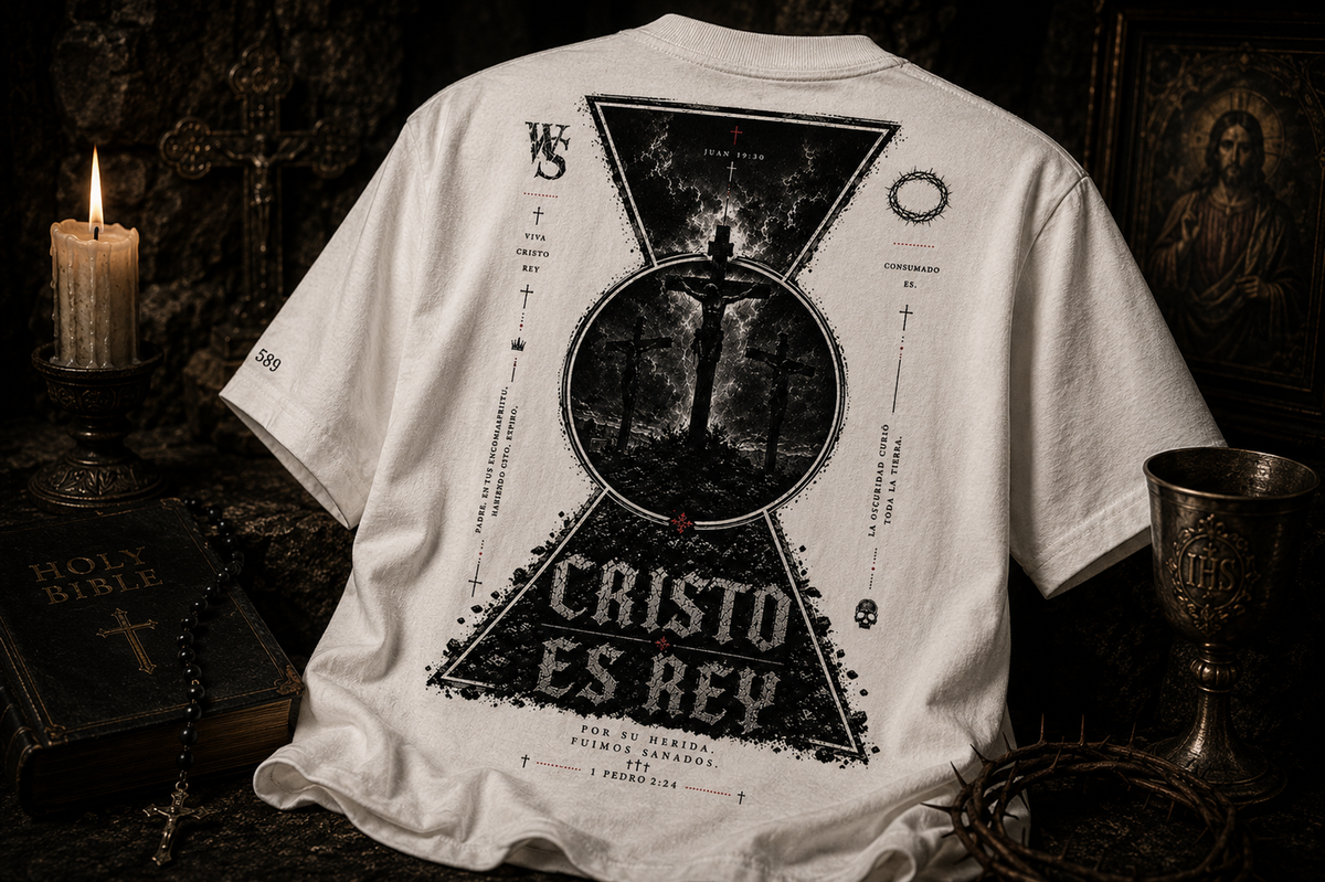 Camiseta "Cristo es Rey"