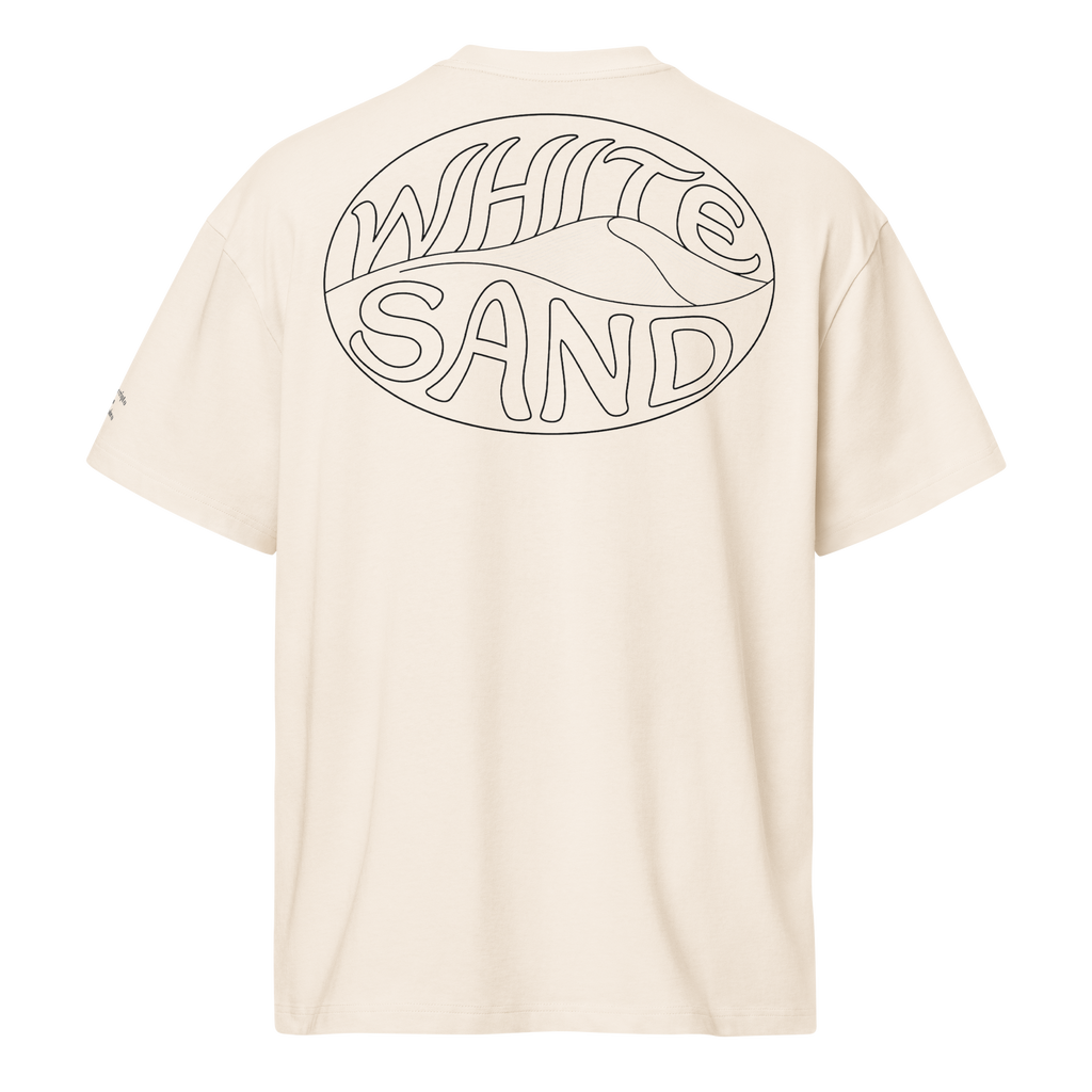camiseta gruesa white sand surf edition