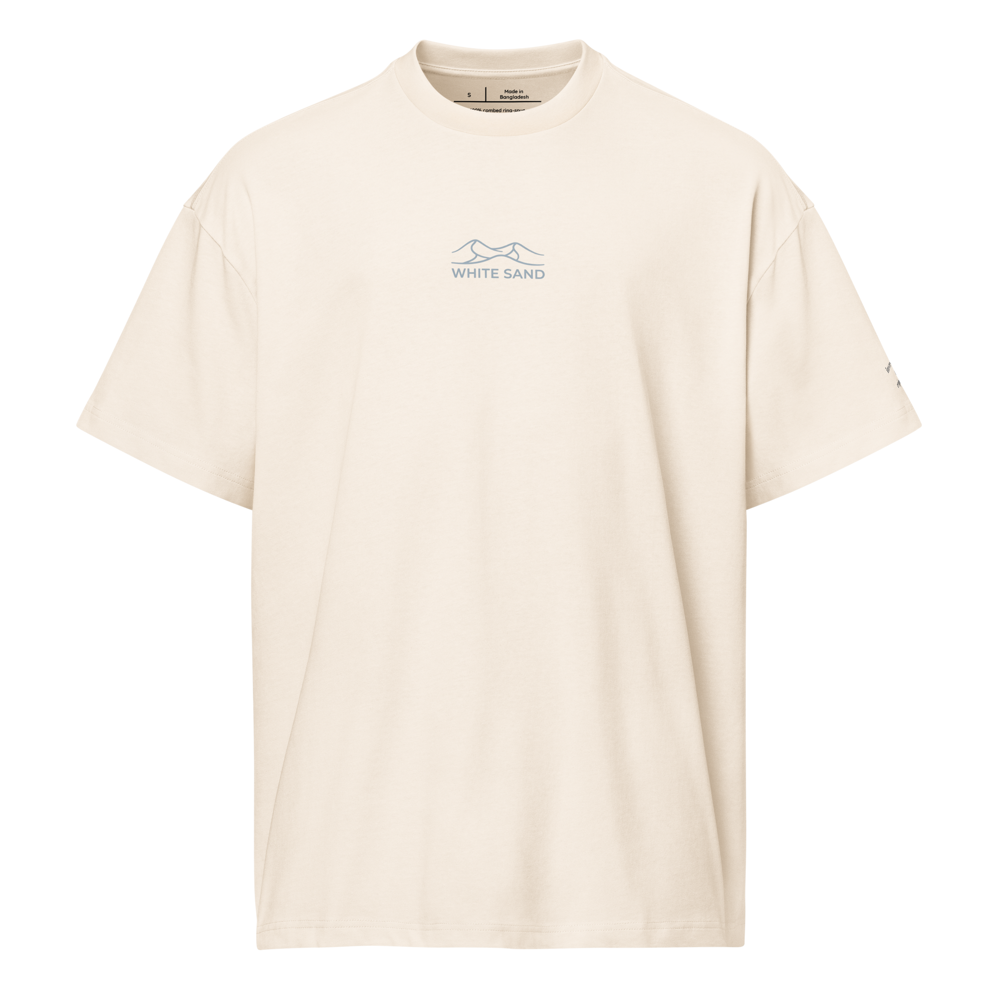 camiseta gruesa white sand surf edition