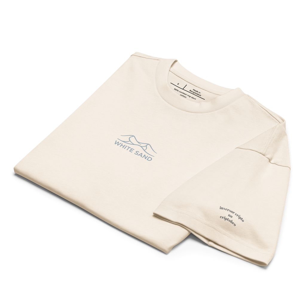 camiseta gruesa white sand surf edition