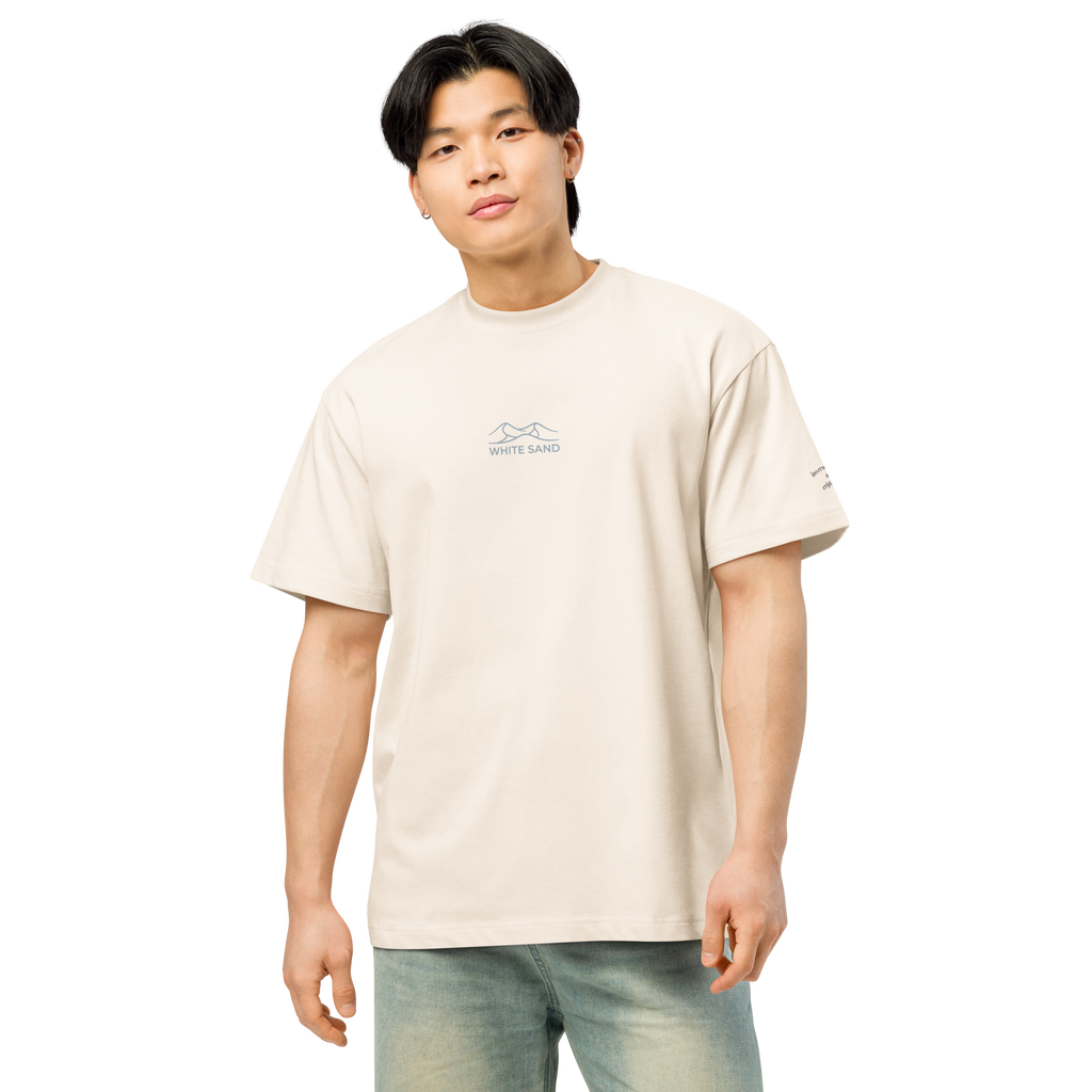 camiseta gruesa white sand surf edition